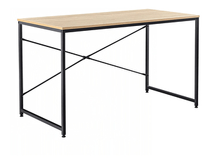 Písací stôl Bazzi TYP 1 (dub + čierna)