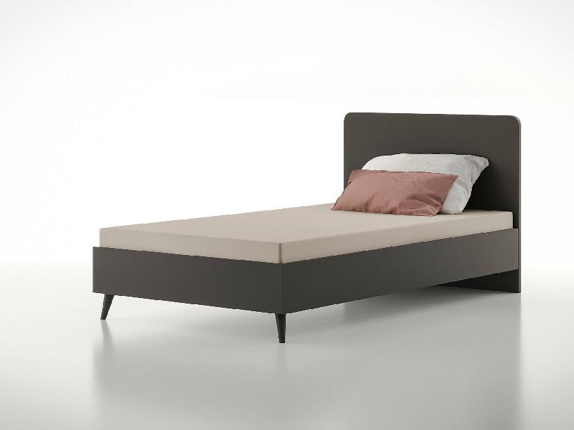 Jednolôžková posteľ 90 cm Larissa 001 (antracit)