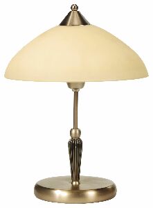 Stolová lampa Regina 8172 (bronzová + krémová)