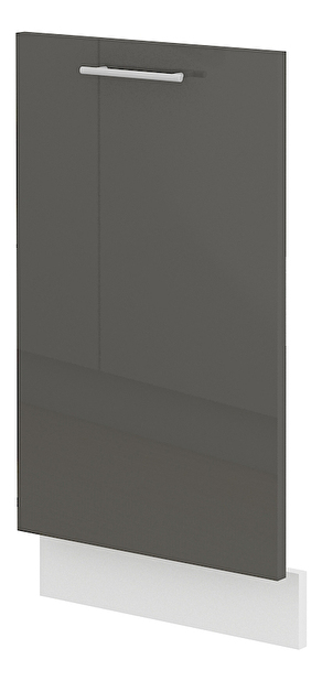 Dvierka na vstavanú umývačku Lavera ZM 713 x 446 (lesk sivý)
