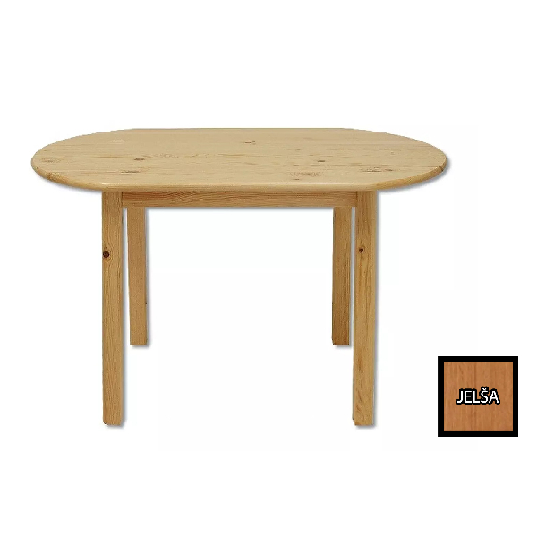 Jedálenský stôl ST 106 (150x75 cm) (jelša) *bazár