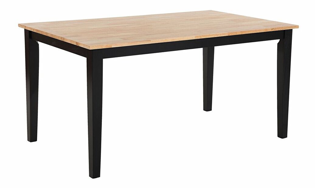 Jedálenský stôl Howton (pre 4 osoby) (čierna)