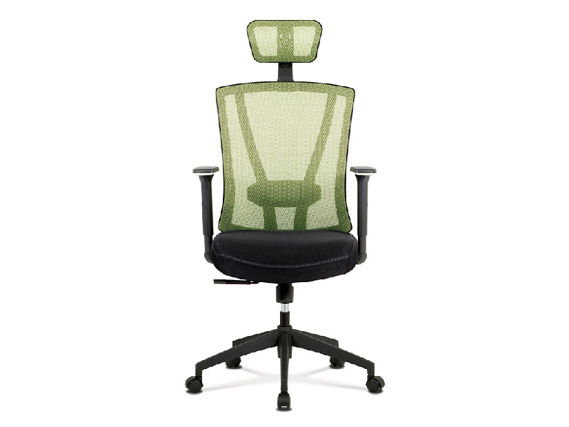 Kancelárska stolička Herbo-H110-GRN (čierna + zelená)