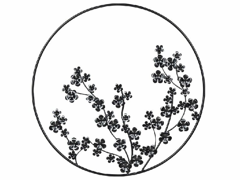 Nástenná dekorácia Sessy (čierna) 