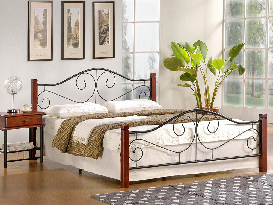 Jednolôžková posteľ 120 cm Violetta 120 (s roštom)
