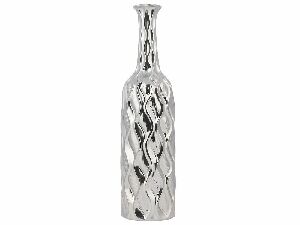 Váza BITLIS 45 cm (sklolaminát) (strieborná)