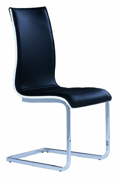 Jedálenská stolička Caph (čierna)