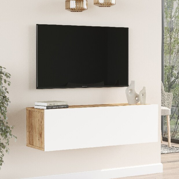 TV stolík/ skrinka Fere (biela)