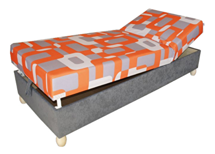 Jednolôžková posteľ (váľanda) 80 cm Benab Relax solo (s roštom a matracom)