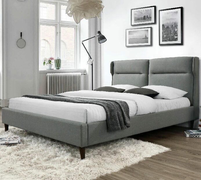 Manželská posteľ 160 cm Silas (s roštom)