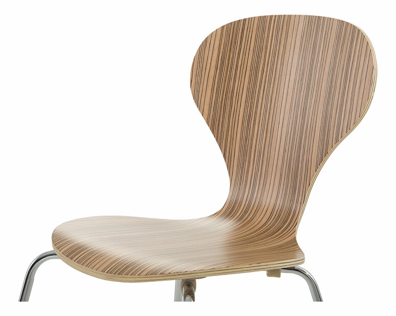 Jedálenská stolička Qatar (svetlé drevo)