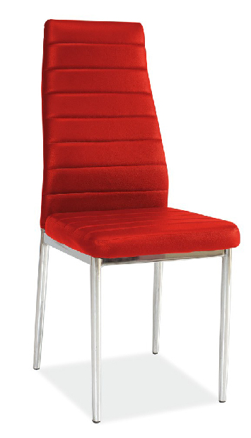 Jedálenská stolička H-261 červená MOB-4157