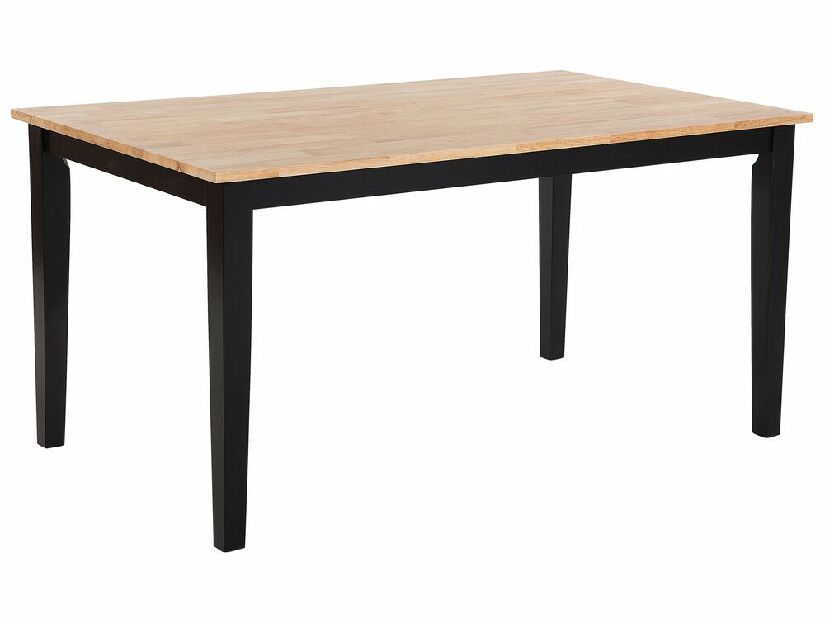 Jedálenský stôl Georgi (pre 6 osôb) (čierna)