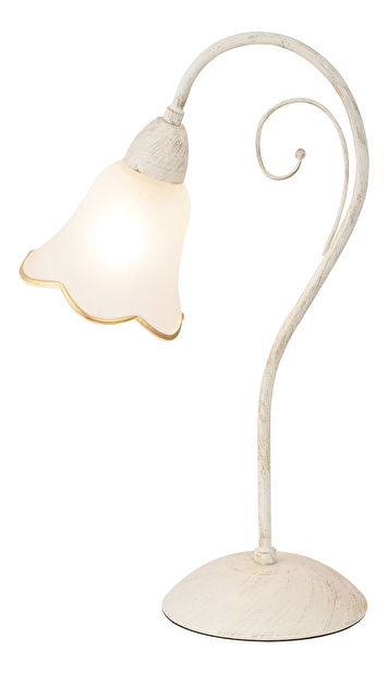 Nočná lampa Eloise (biela + zlatá)