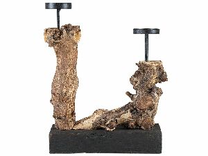 Svietnik FREMONT (33 cm) (svetlé drevo)
