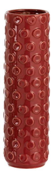 Dekoračná váza Jolipa Christmas Spirit (11x11x35cm) (Červená)