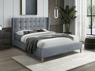 Manželská posteľ 160 cm Espanola (sivá)