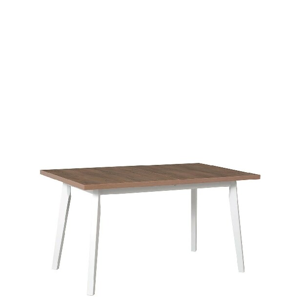 Stôl 80 x 140+180 V (dub grandson L) (biela)