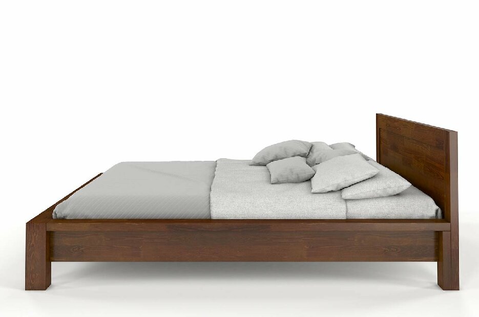 Manželská posteľ 180 cm Naturlig Fjaerland (borovica)