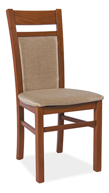 Jedálenská stolička GL 2 (čerešňa anticka + sivá)
