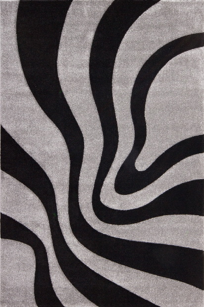 Kusový koberec Lambada Handcarving 452 Black-Silver (120 x 170 cm)
