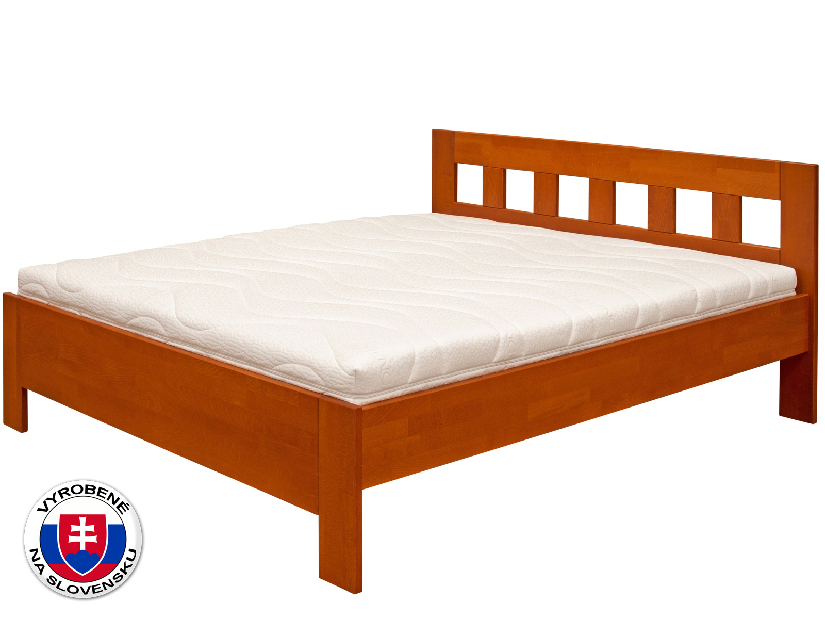 Jednolôžková posteľ 90 cm Poppy (masív)