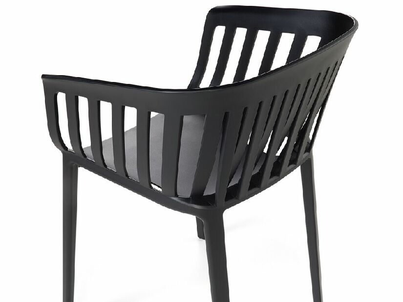 Jedálenská stolička Dules (čierna)