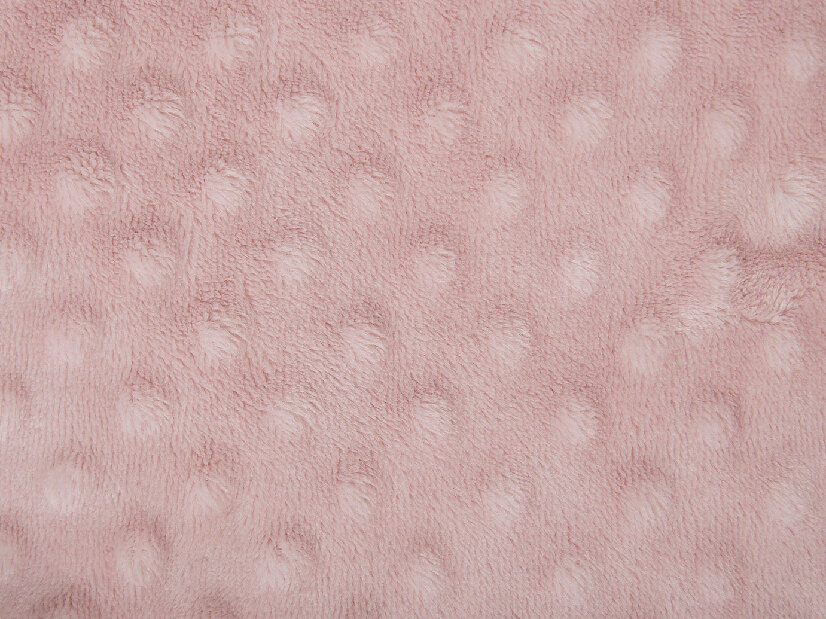 Deka 220x200 cm SAMRE (polyester) (ružová) *výpredaj