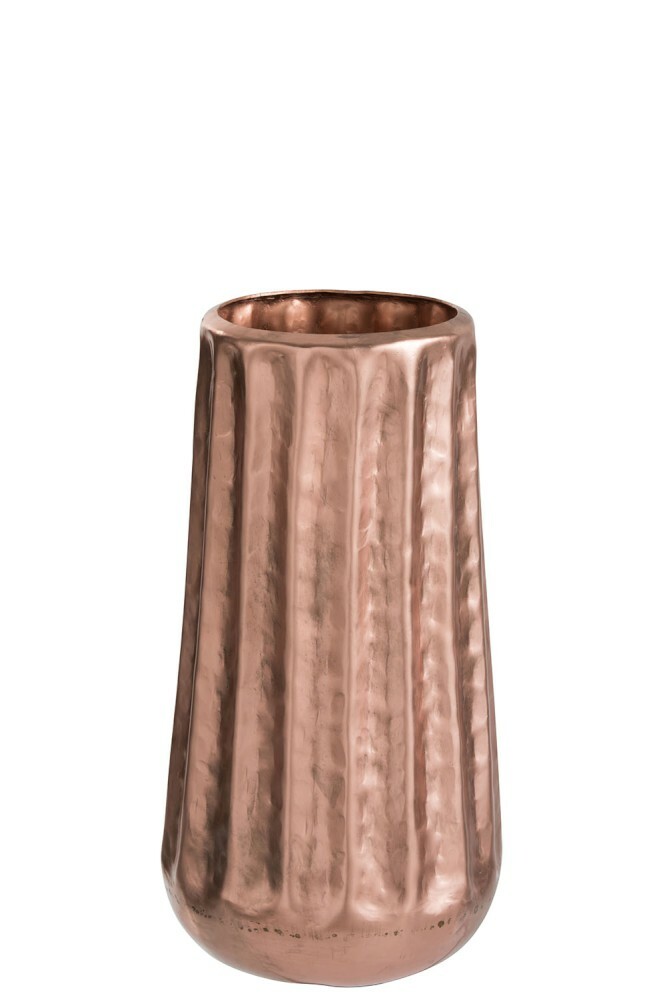 Dekoračná váza Jolipa Extravaganza (24x24x50cm) (Medená)