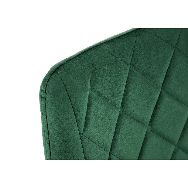 Jedálenská stolička Sariel (tmavo zelená) (2ks)