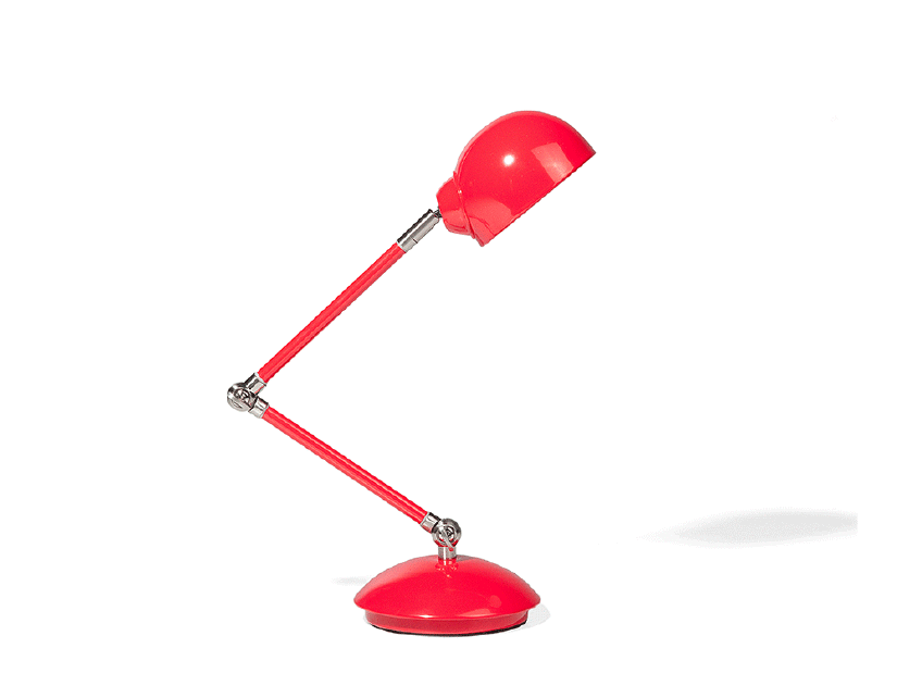 Stolná lampa Heller (červená)