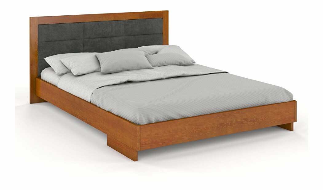 Manželská posteľ 180 cm Naturlig Stjernen (borovica)
