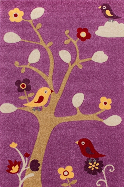 Detský koberec Amigo 311 Violet (190 x 133 cm)