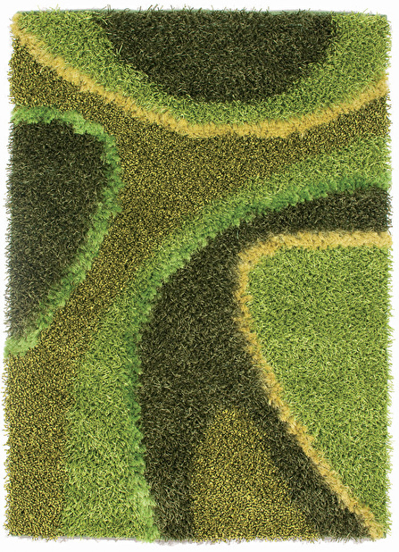 Ručne viazaný koberec Bakero Delphi Green