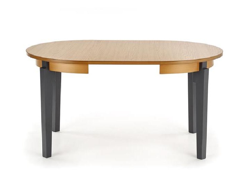 Rozkladací jedálenský stôl 100-200 cm Saras (dub zlatý +grafit) (pre 6 8 osôb)