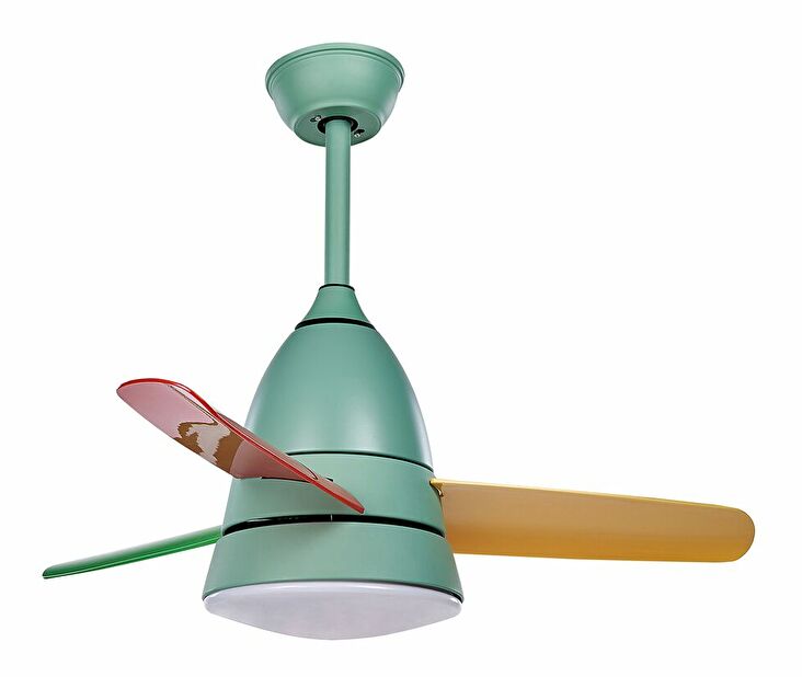 Stropný ventilátor so svetlom Sergeo (viacfarebná) 