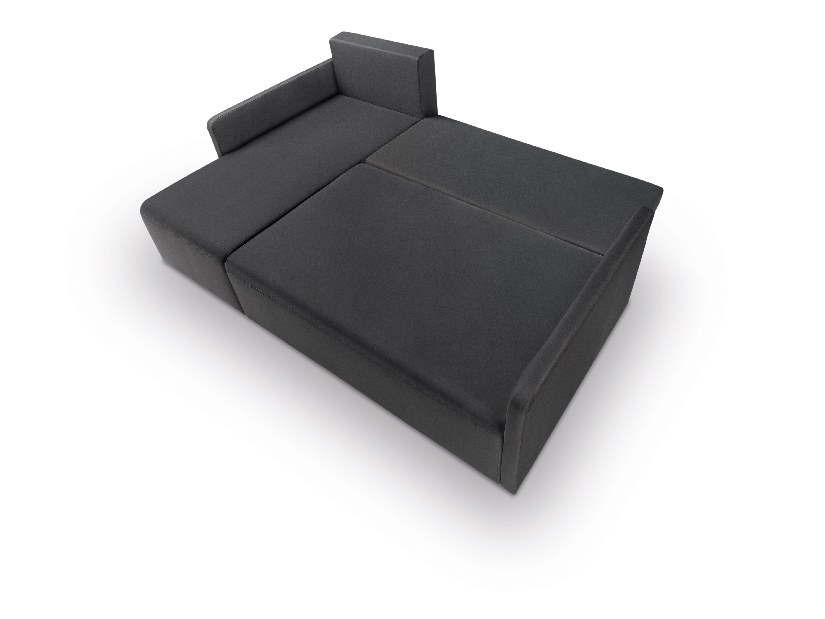 Rohová sedačka BRW Dany II Lux 3DL.URC (čierna) (P)