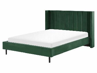 Manželská posteľ 160 cm Vinea (zelená) (s roštom)
