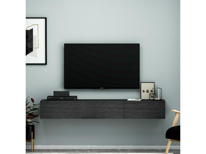 TV stolík/skrinka Tessa (čierna)