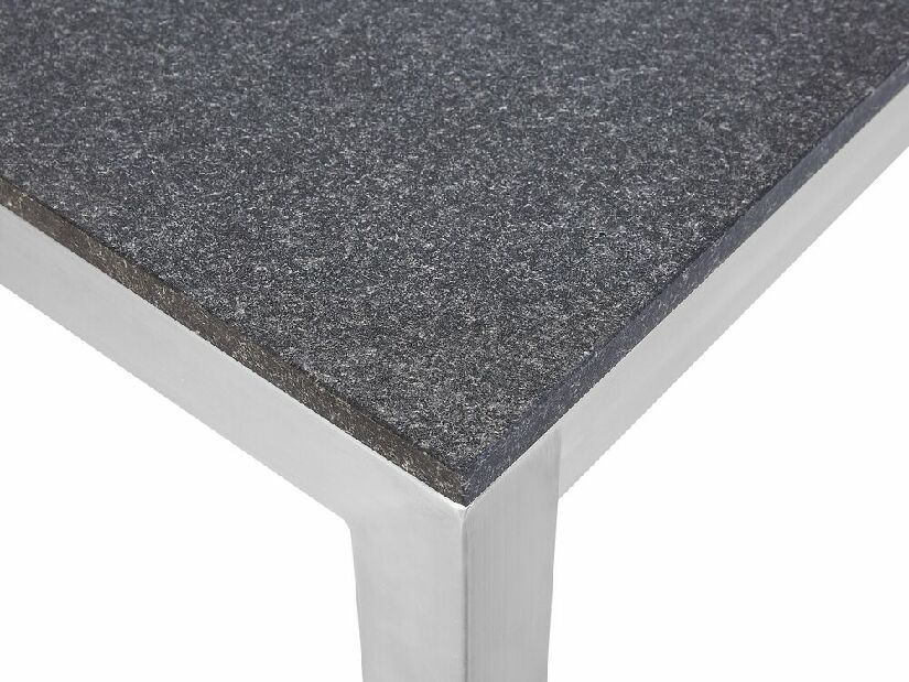 Záhradný stôl Grosso (grafit) (žíhaný granit v celku)