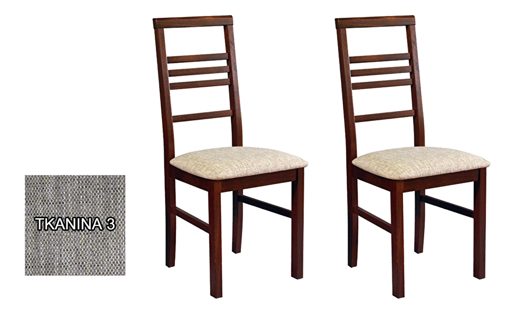Set 2 ks. jedálenských stoličiek Melte (tkanina 3) *výpredaj