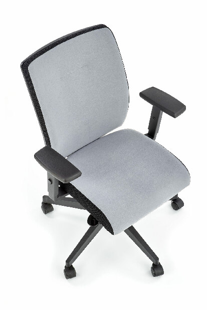 Kancelárska stolička Panpo (sivá + čierna)