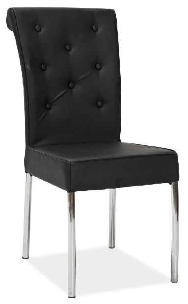 Jedálenská stolička H-222 čierna
