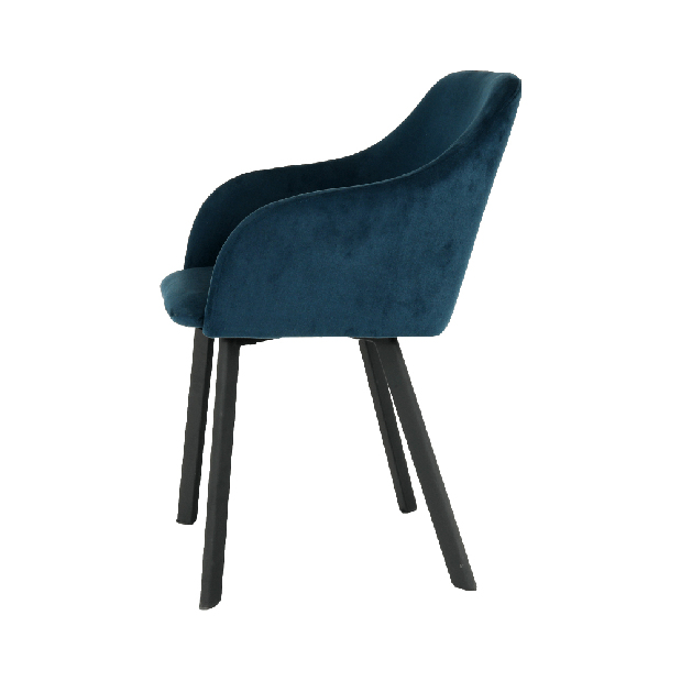 Jedálenská stolička Talira (modrá + čierna)