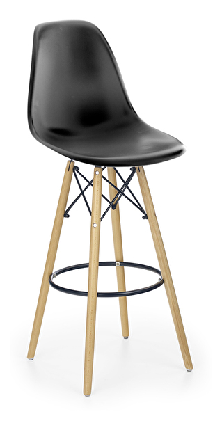 Barová stolička Jamal (čierna)