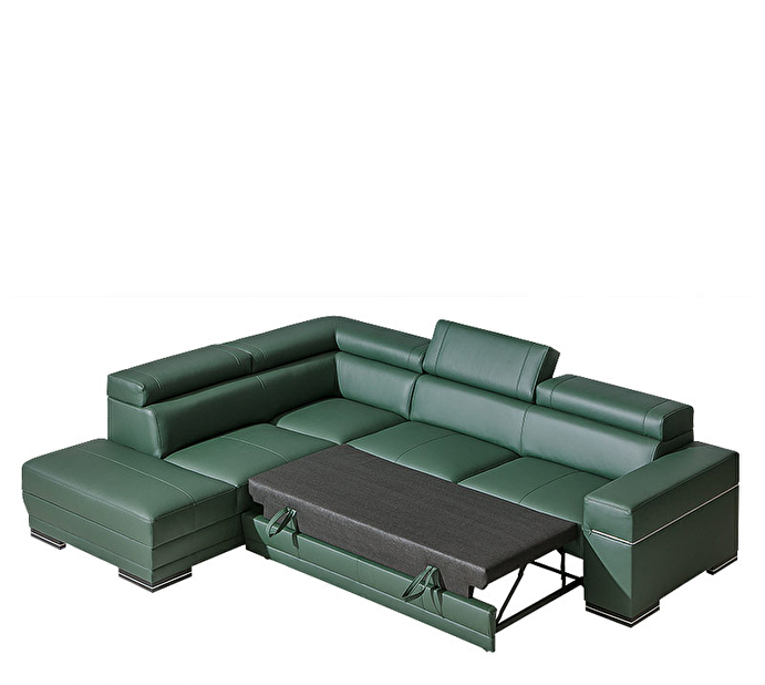 Rohová sedačka Pyrus 1 (zelená) (L)
