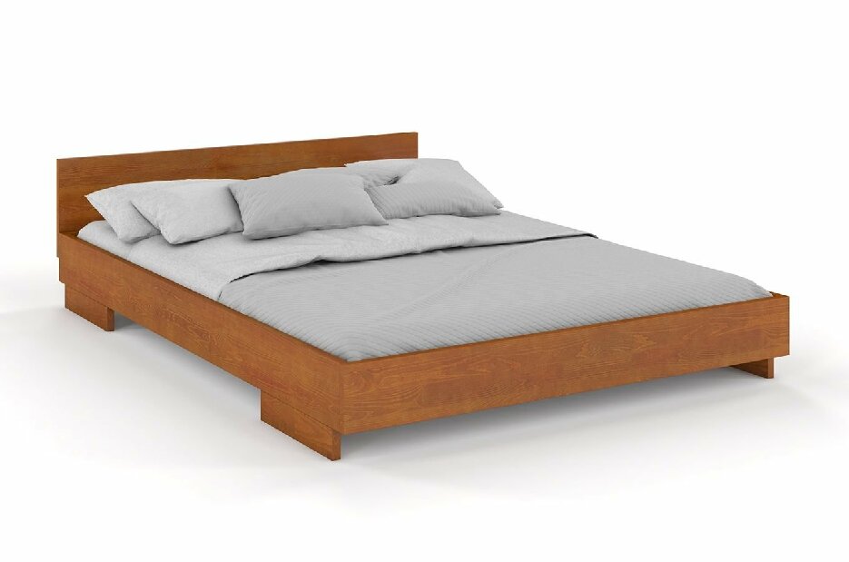Manželská posteľ 200 cm Naturlig Larsos (borovica)