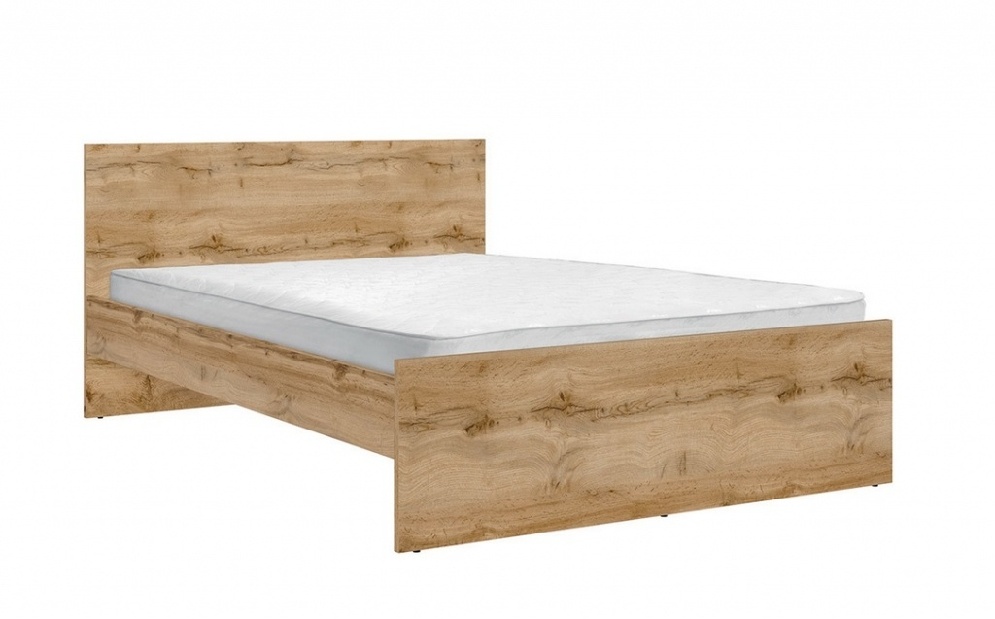 Manželská posteľ 140 cm BRW Zele LOZ/140