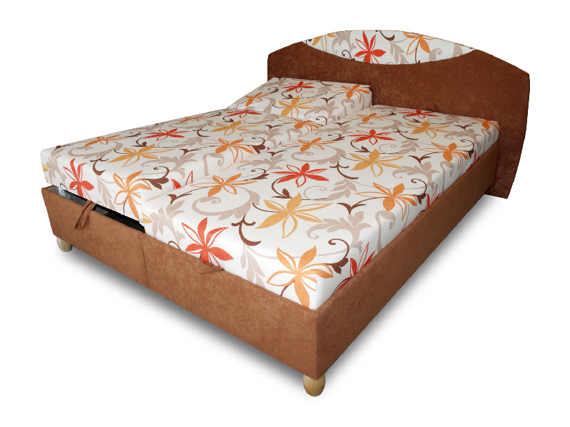 Manželská posteľ 160 cm Benab Famoza (s roštami a matracmi)