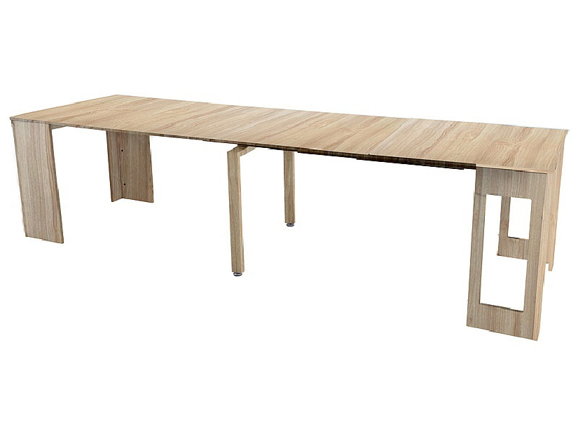 Rozkladací jedálenský stôl 60-300 cm Raye (dub + dub) (pre 8 a viac osôb)